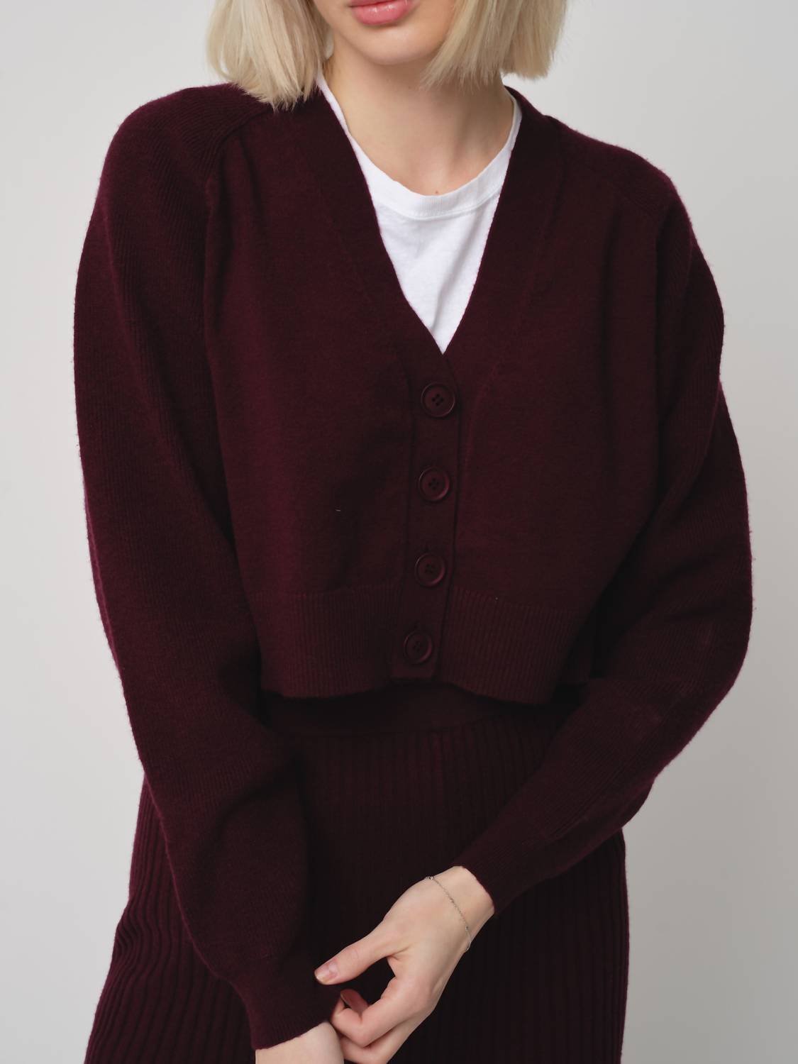 Recollection Brand - Cropped Cardigan
