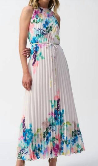 Joseph Ribkoff - White Floral Dress