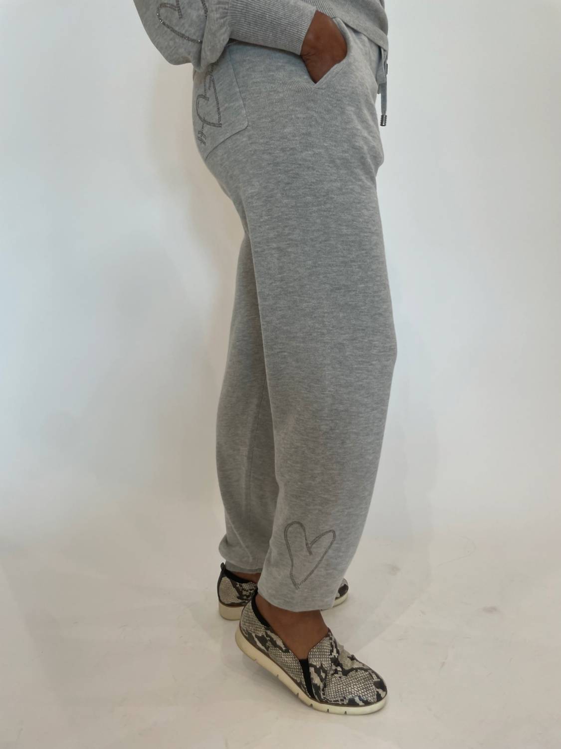 Brodie Cashmere - Heart Hot Fix Joggers