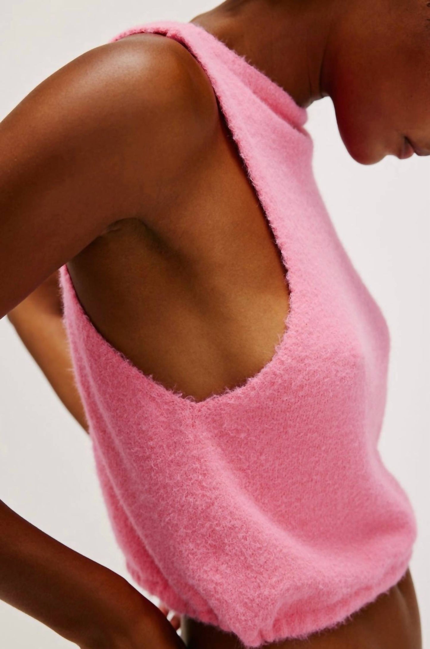 Free People - Warm Fluffy Crop Top