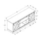 Transitional TV Stand Console Media Entertainment Center