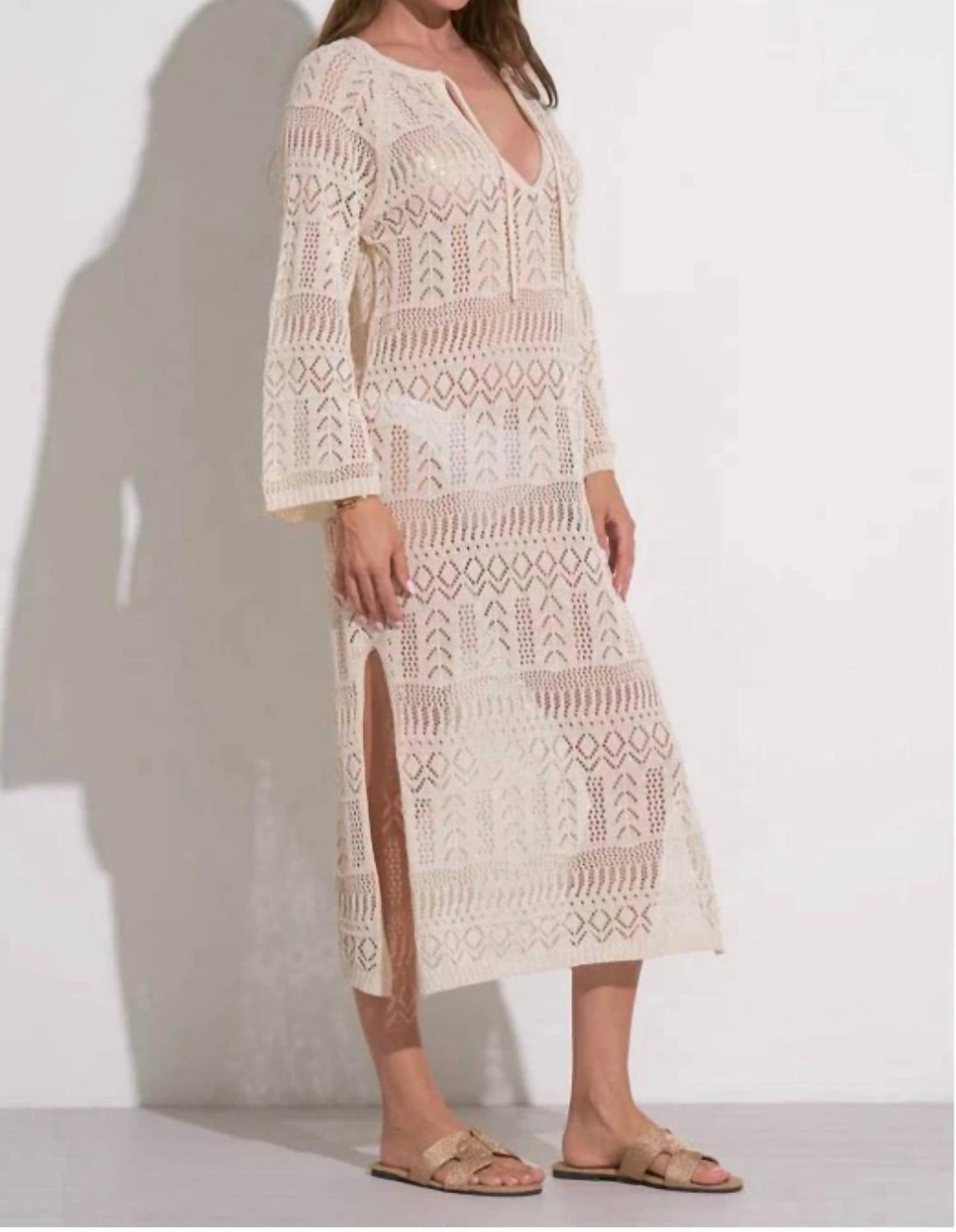 Elan - Women's Maldives Kaftan Cover Up