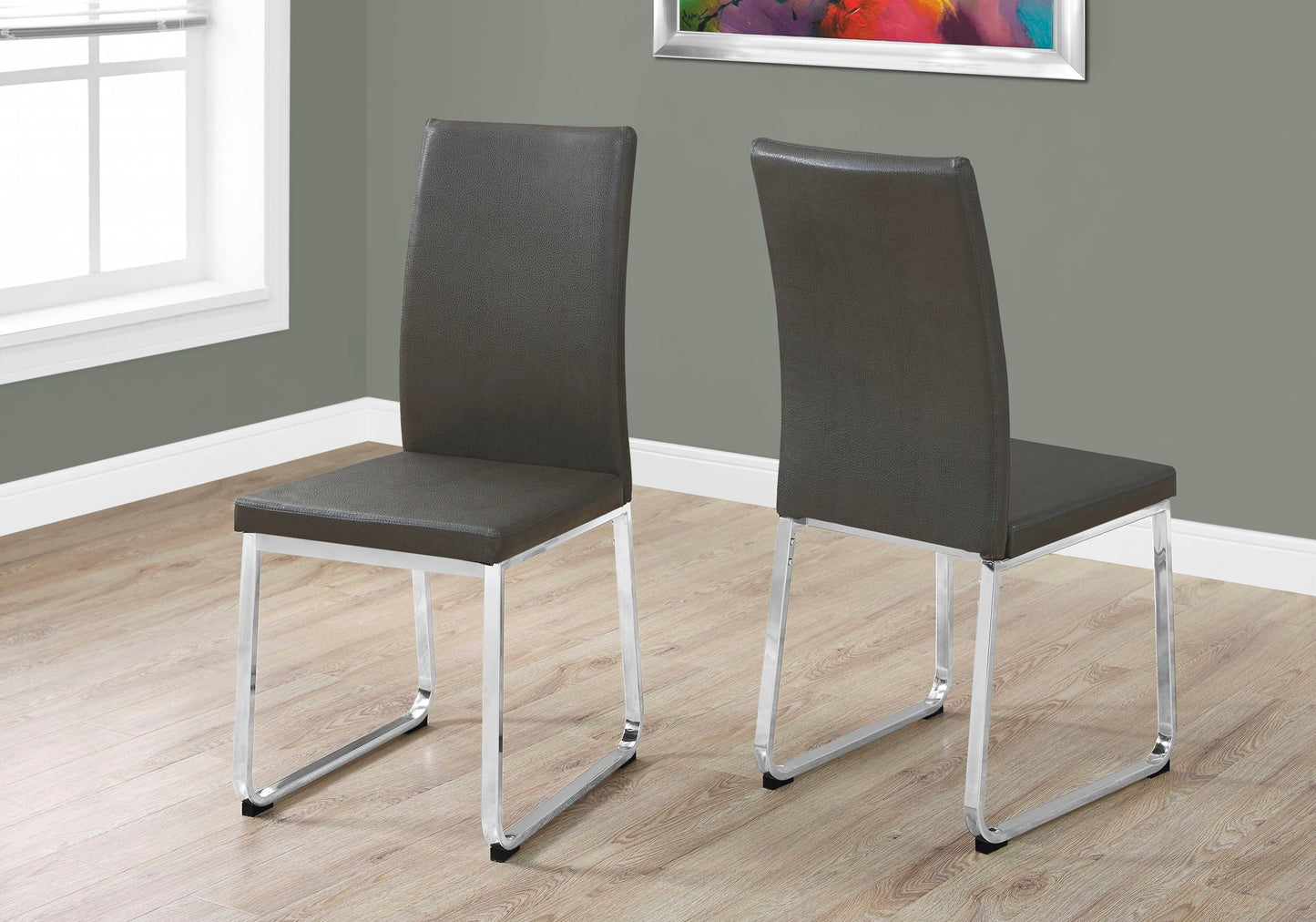 Dining Side Chair Upholstered for Dining Room, Modern (Set of 2)
