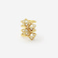 Avenue Chic - Women's Pyramid Mirror Statement Ring