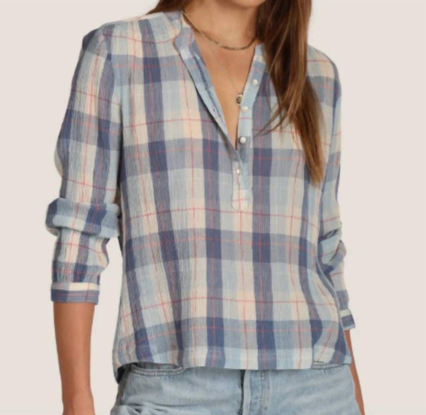 Dylan - Women's Perfect Plaid Top