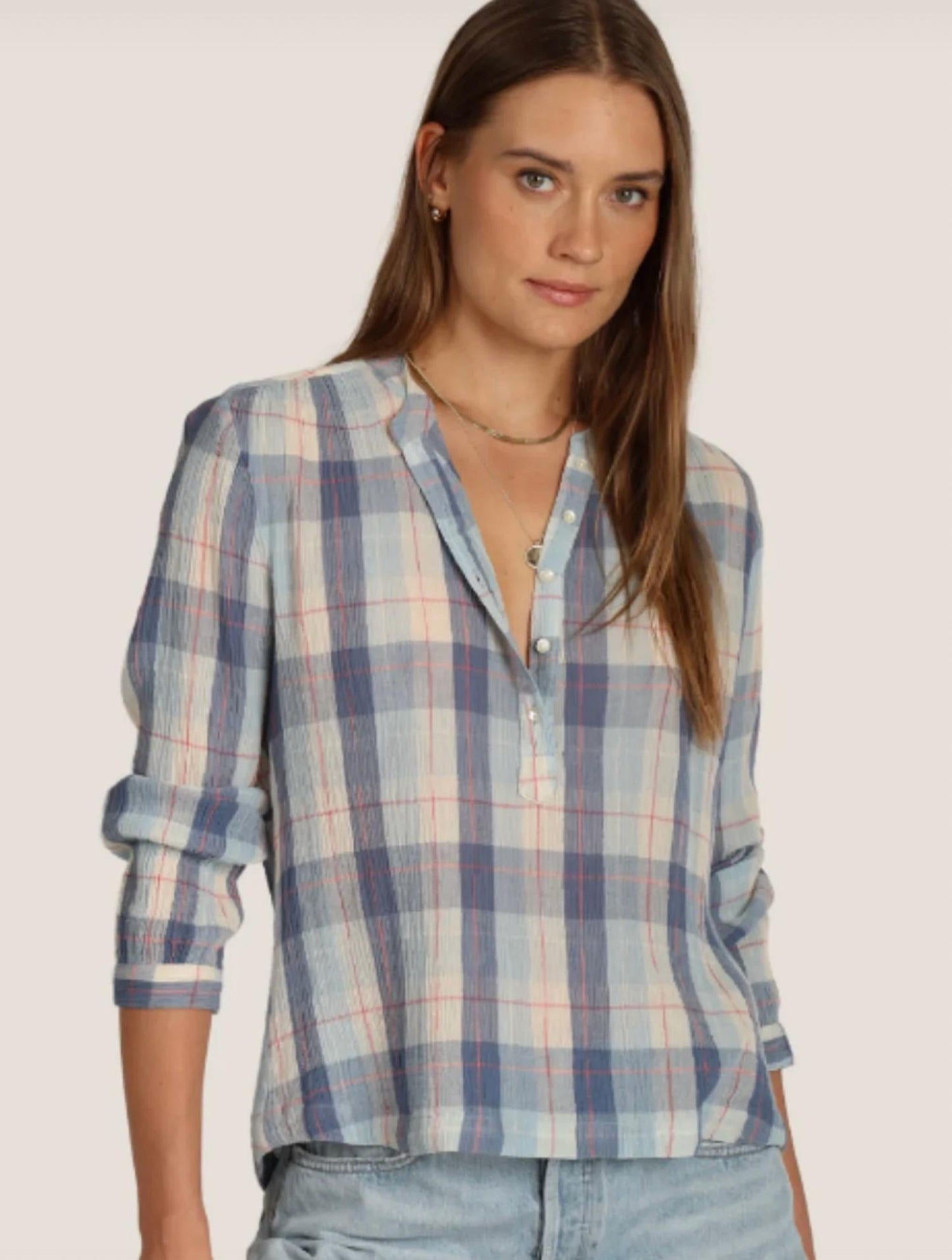 Dylan - Women's Perfect Plaid Top