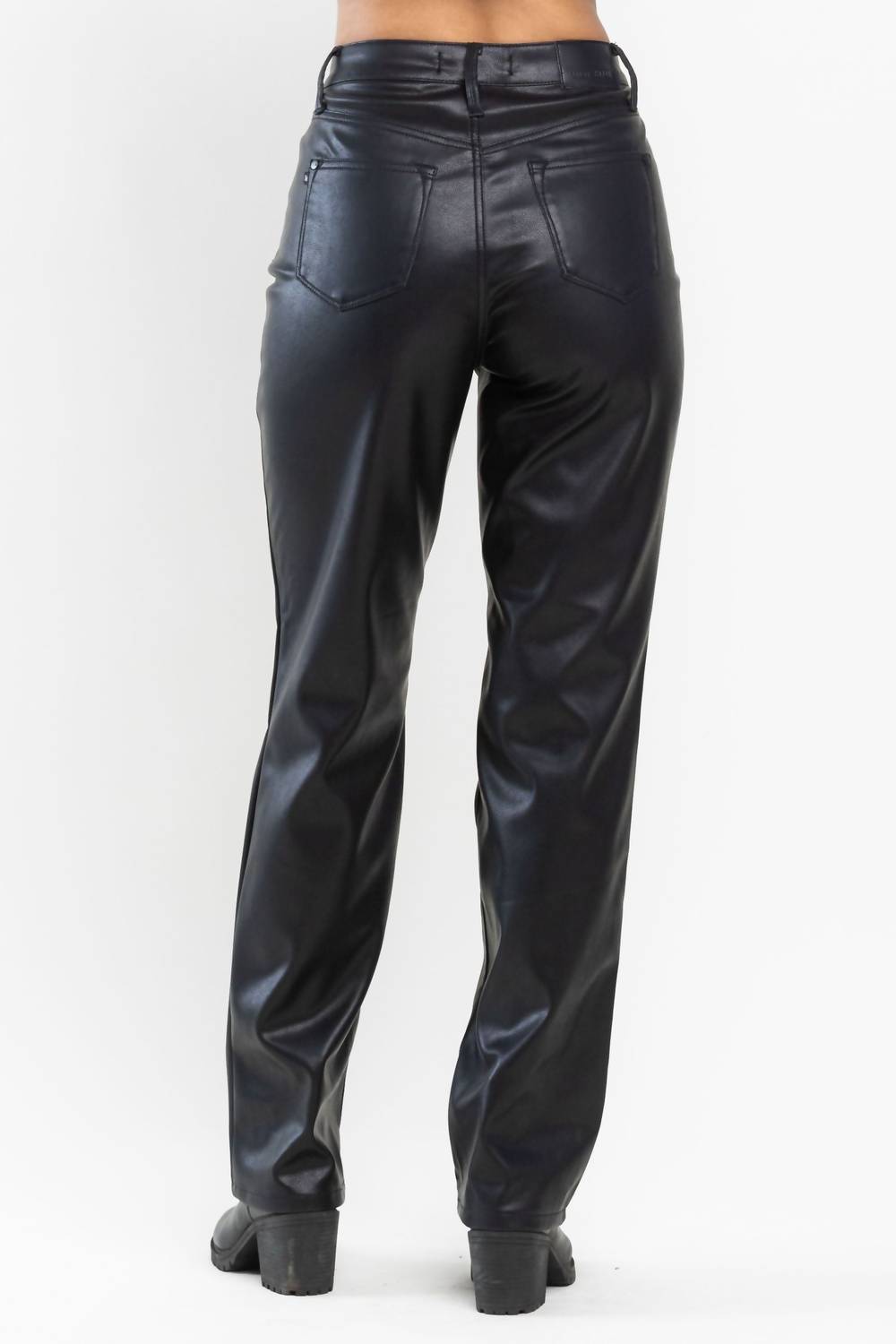 Judy Blue - High Waist Tummy Control Top Straight Leg Pants