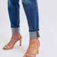 Judy Blue - Mid-rise Boyfriend Jeans With Cuff