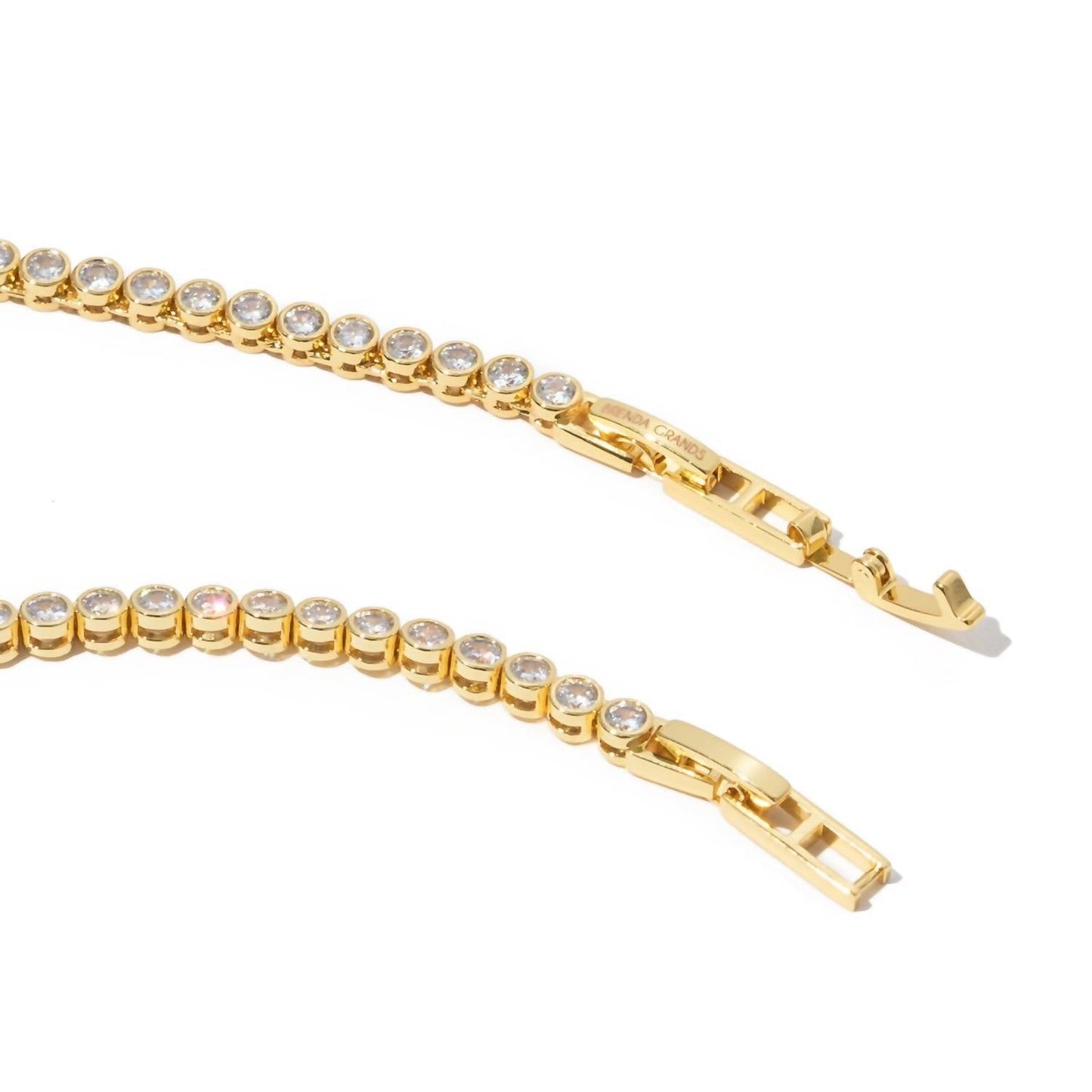Brenda Grands - Women's Diamond Tennis Necklace