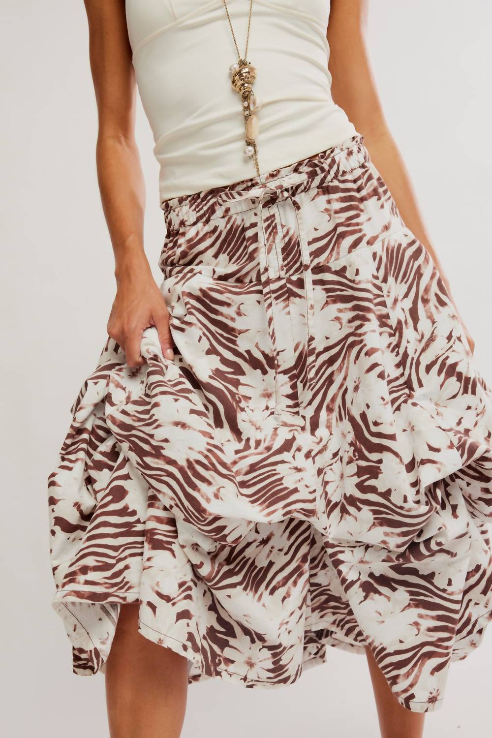 Free People - Zephyr Bustle Convertible Skirt
