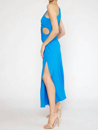 Entro - Cut-out One Shoulder Dress