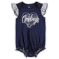 Outerstuff - Girls Dallas Cowboys All The Love Bodysuit Bib & Booties Set