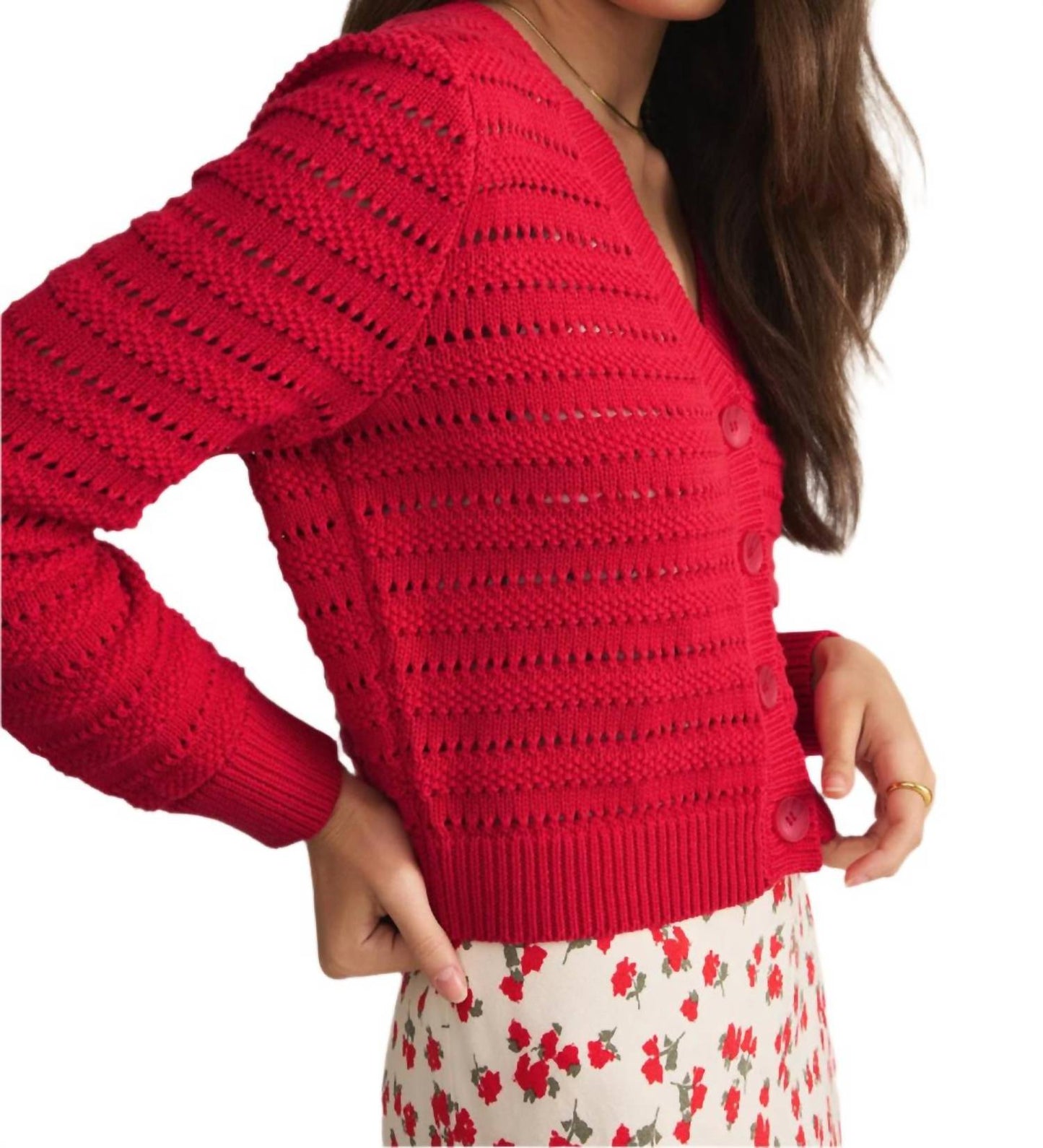 Z Supply - Romance Button Up Knit Cardigan
