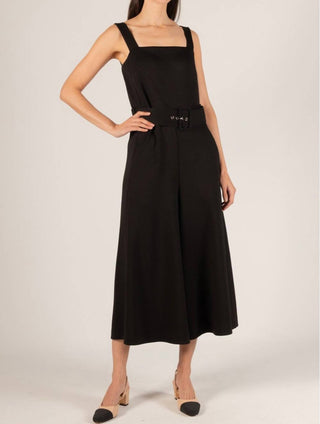 P.Cill - Lori Culotte Belted Jumpsuit