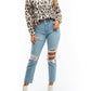 Brunette The Label - Blonde Middle Sister Crewneck Top
