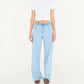 Christopher Esber - Sheer Overlay Loophole Rib Tee
