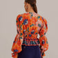 Farm Rio - Marias Floral Long Sleeve Blouse