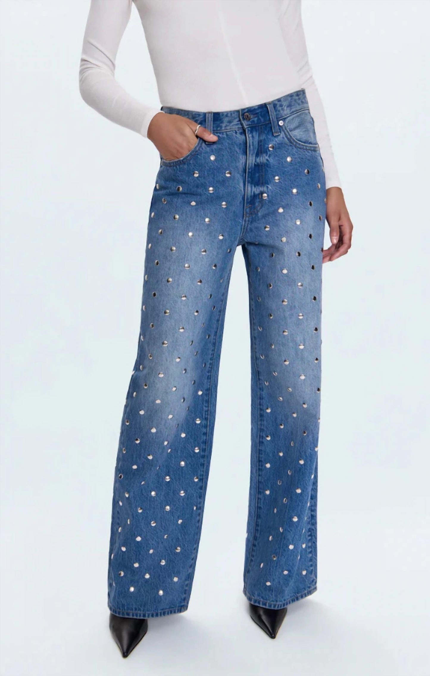Pistola - Hendrix High Rise Baggy Jeans
