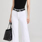 7 For All Mankind - Cropped Alexa with Cut Hem Jeans