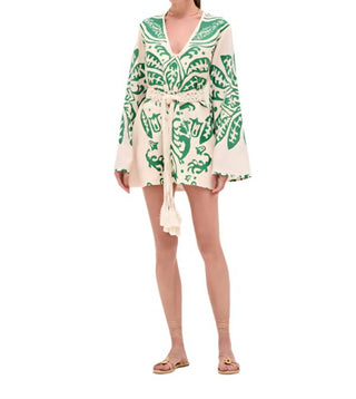 Alexis - Noriko Cotton-linen Mini Dress