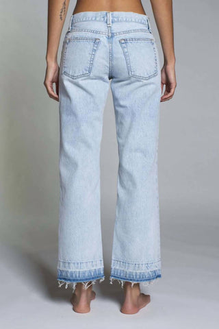Askk Ny - Low Rise Straight Leg Jeans
