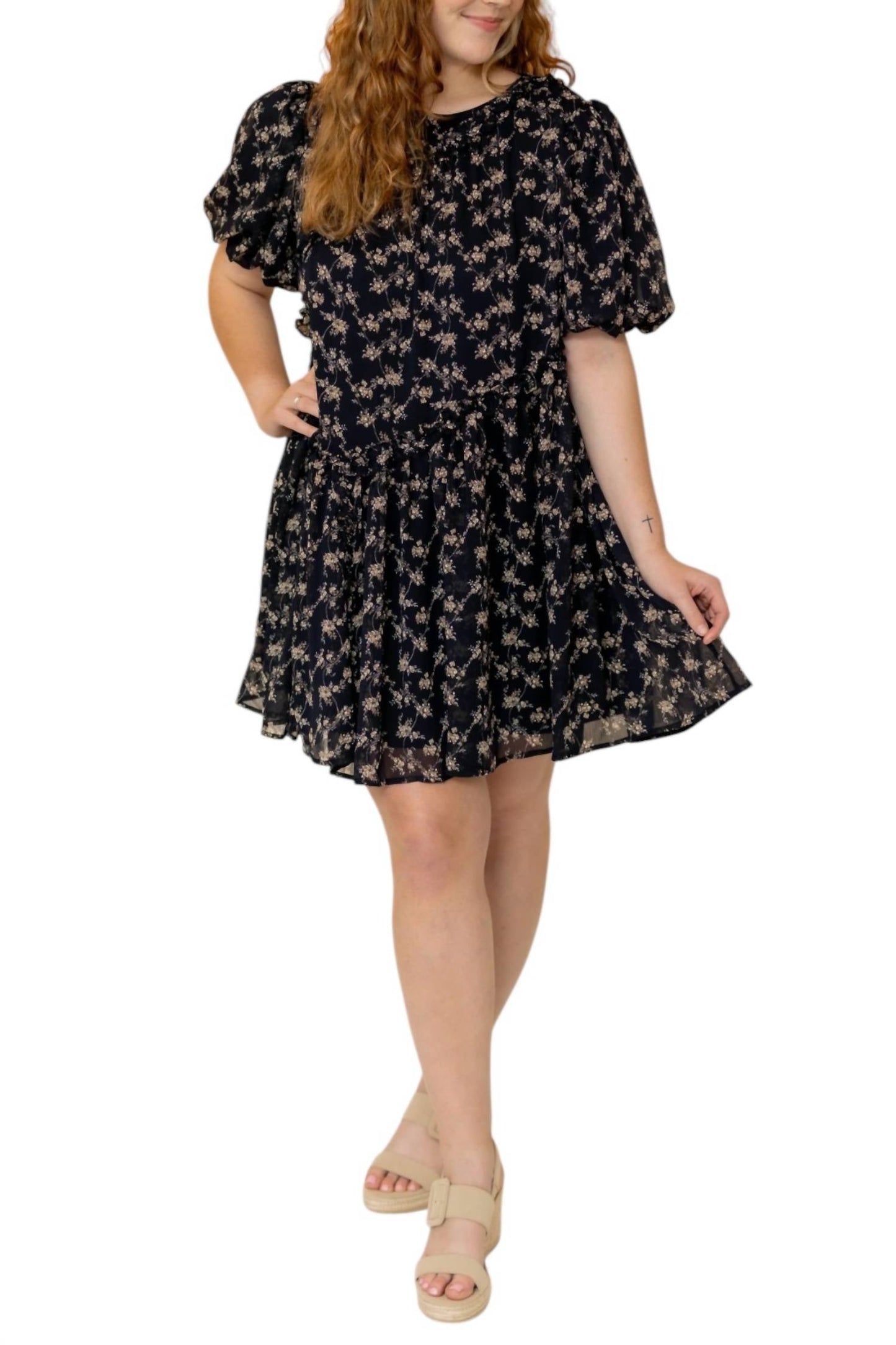 Entro - Meant To Be Floral Dress