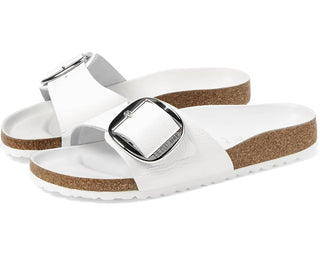 Birkenstock - WOMENS MADRID BIG BUCKLE WHITE