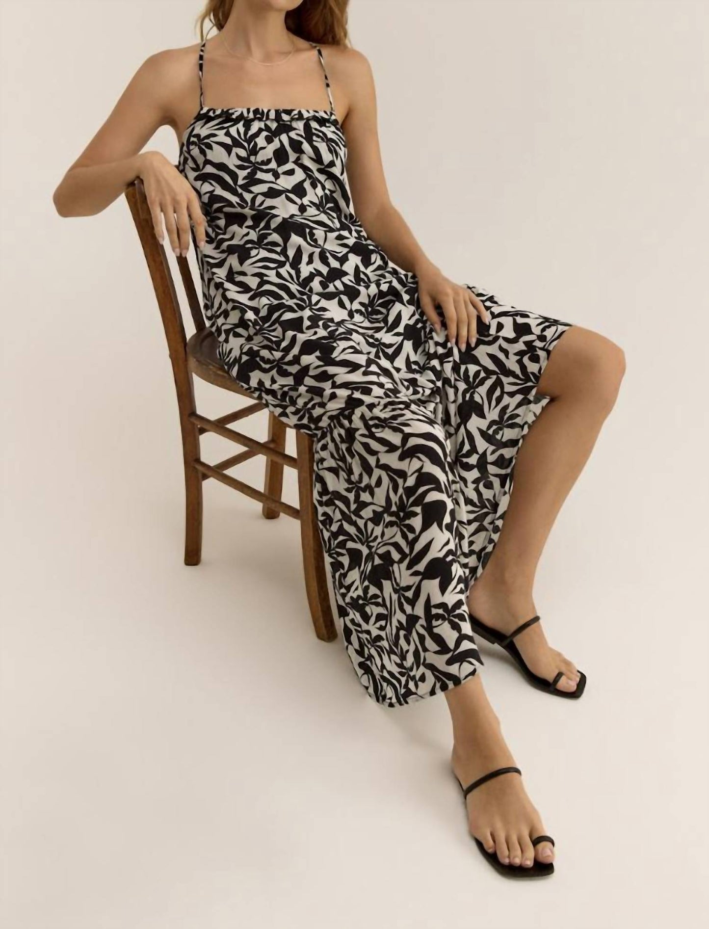 Z Supply - Cocktail Hour Leaf Maxi Dress