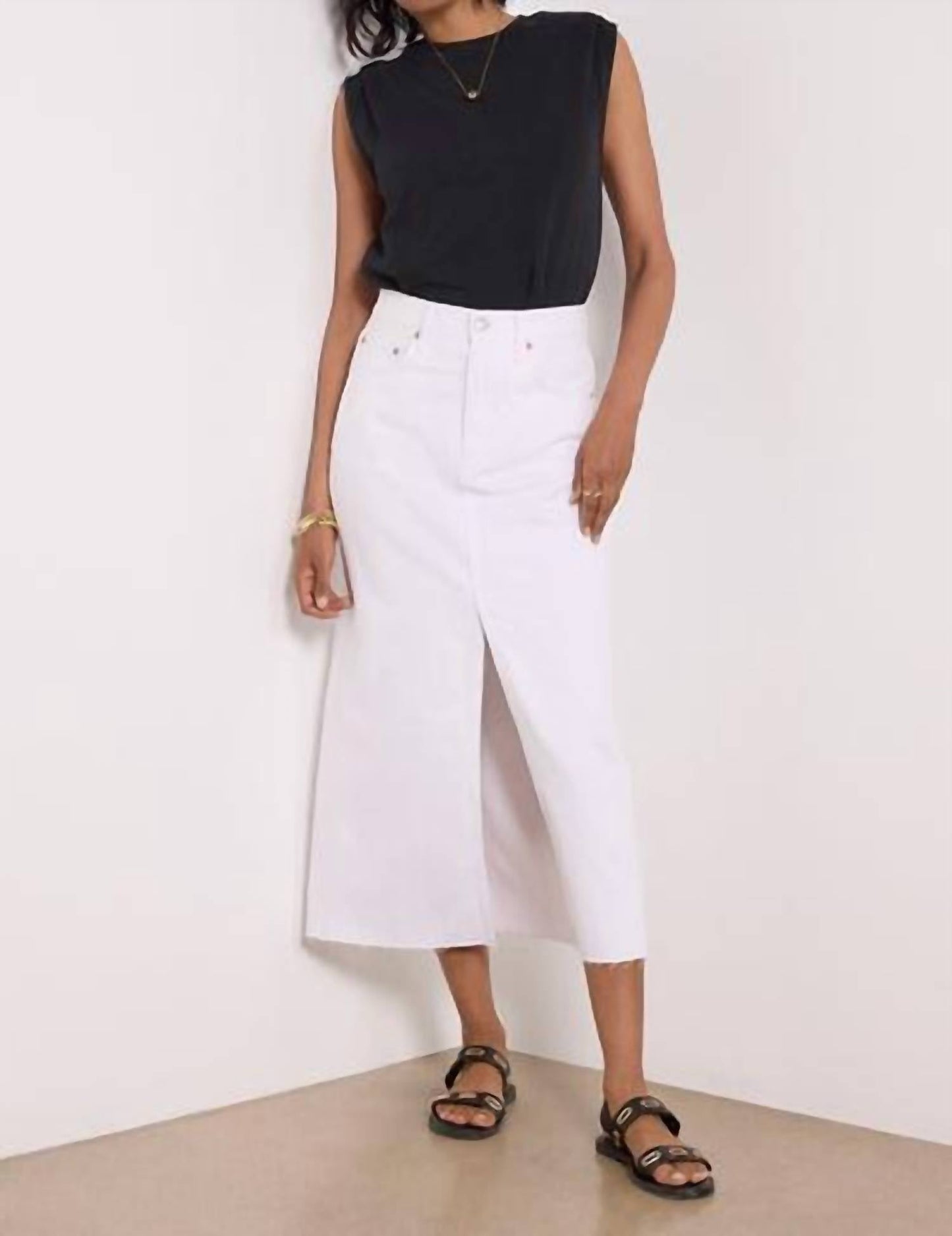 Pistola - Denim Alice Midi Skirt