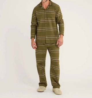 Pendleton - Yakima Stripe Flannel Pajama Set