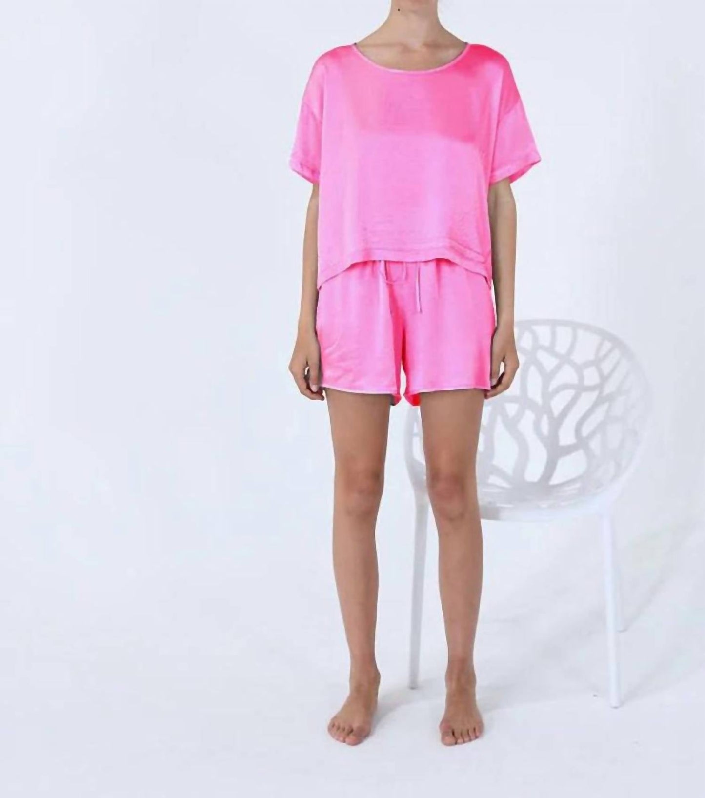 Pj Harlow - Comfort Satin Boxer Shorts