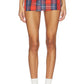 Free People - Micro Plaid Mini Skirt