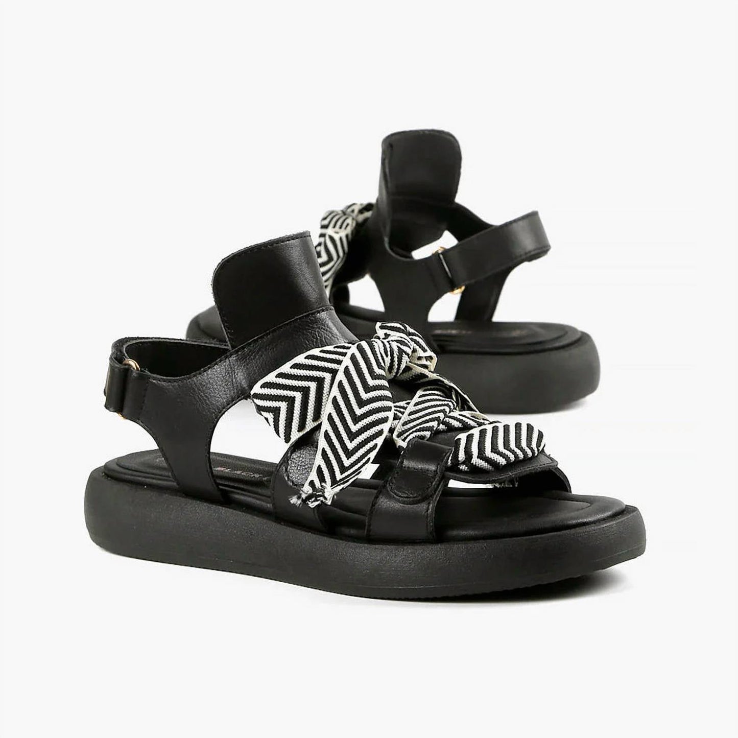 All Black - Women's The Amazing Lace Sandal