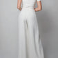 Alyce Paris - Bridal Off The Shoulder Neckline Jumpsuit