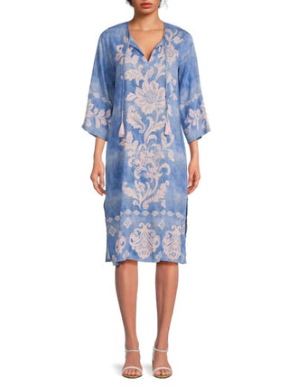 Johnny Was - KIMONO SLEEVE MIDI DRESS