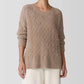 Eileen Fisher - Fringed Organic Cotton Crew Neck Top