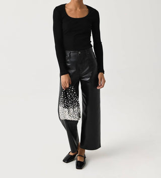 Agolde - Ren Straight Leather Pant Detox