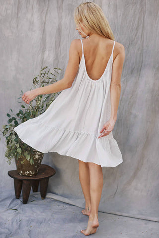 9Seed - St Tropez Ruffle Mini Dress