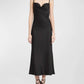 Alexander Mcqueen - Draped bustier midi dress