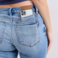 Judy Blue - Midrise Vintage Wash Slim Fit Pant