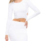 Kendall + Kylie - Compact Overlap Pencil Skirt
