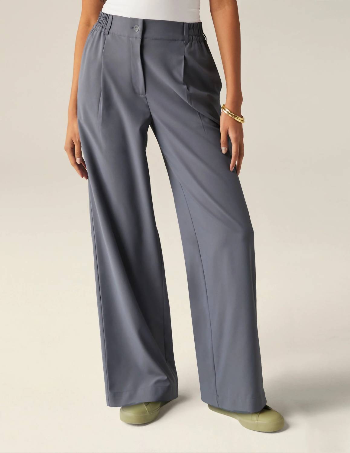 Beyond Yoga - Status Wide Leg Trousers