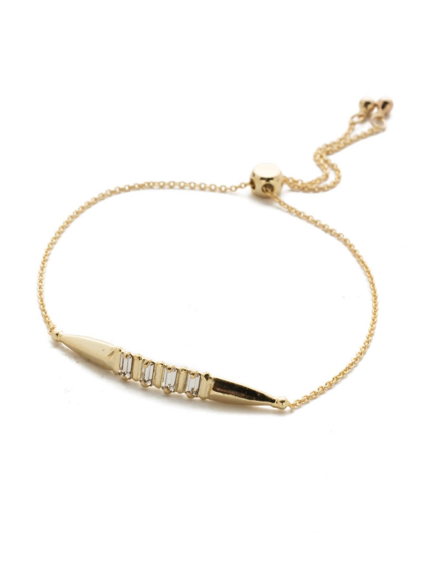 Sorrelli - Women's Halcyon Cursory Crystal Slider Bracelet