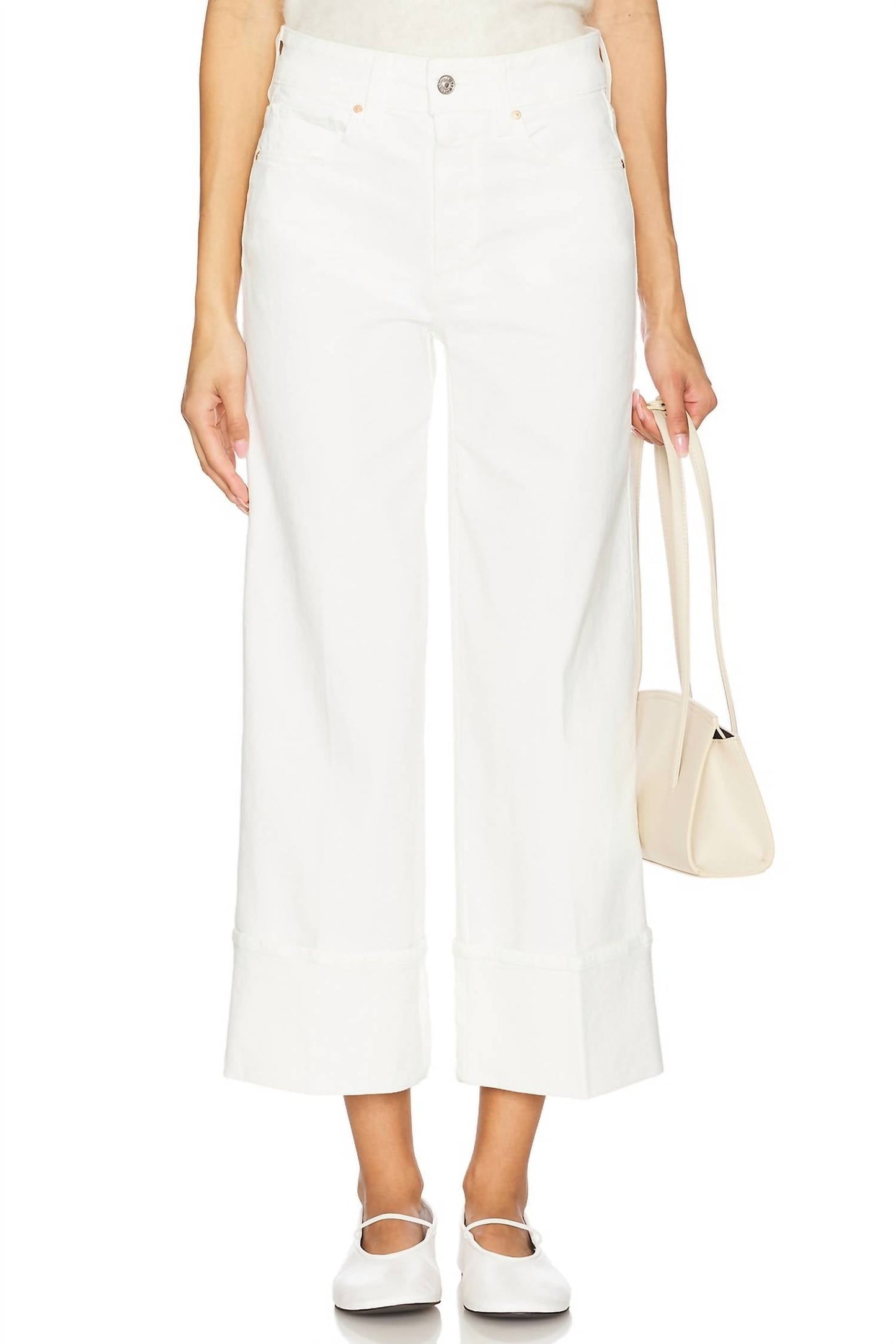 Paige - Sasha Ankle Wide Cuff Jeans