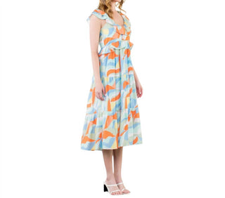 Thml - Abstract Print Maxi Dress