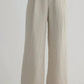 Bella Dahl - Pleated Wide Leg Ankle Pant