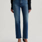 Ag Jeans - Brinley Mid-rise Straight Denim Jeans