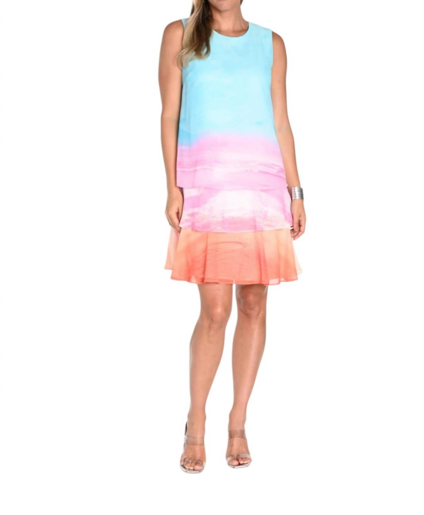 Frank Lyman - Sleeveless Layered Dress
