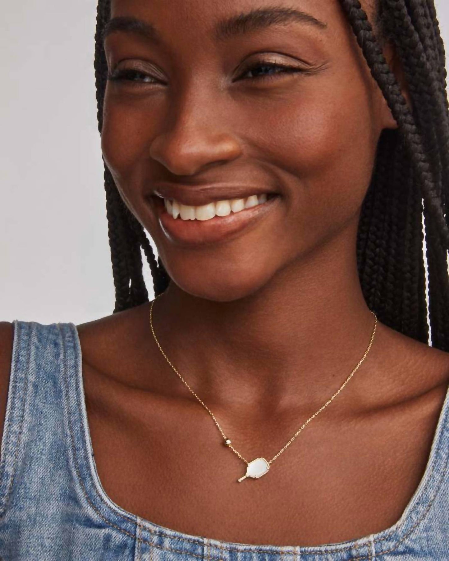 Kendra Scott - Pickleball short pendant necklace