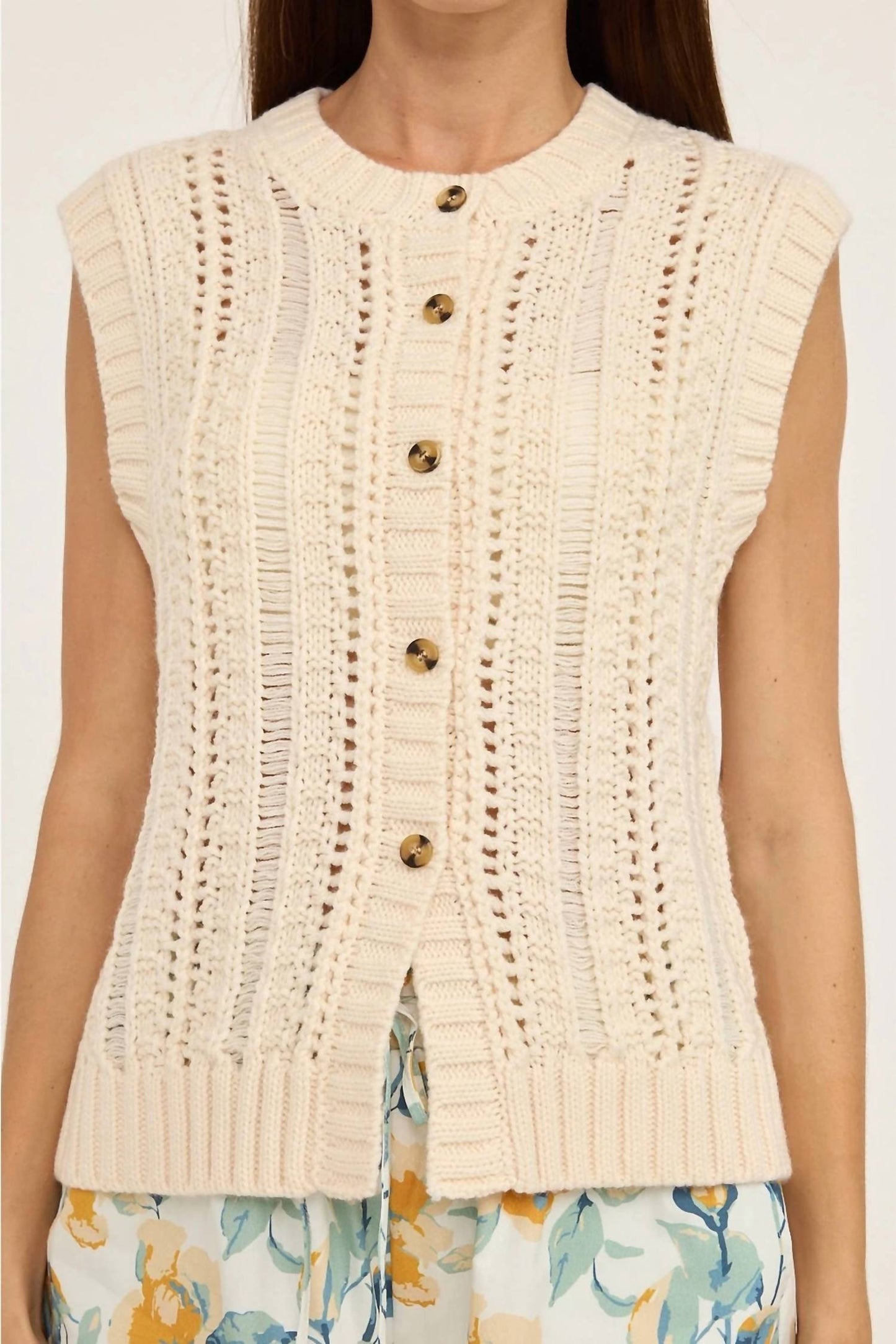 Raisonnel - Harper Sleeveless Knit Vest